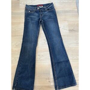 New Guaranteed Authentic YMI Jeanswear Women's Denim Low Rise Wide Bottom Size 3